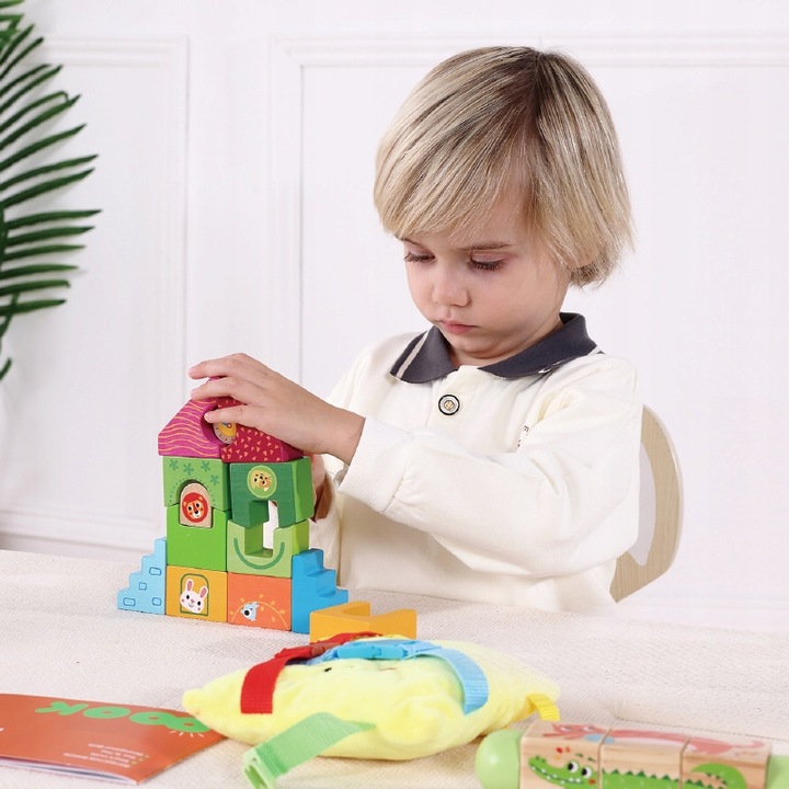 BOX PUDEŁKO XXL MONTRSSORI EDUKACYJNE 7w1 SENSORYCZNE 22-24 Mies TOOKY TOY Marka Tooky Toy
