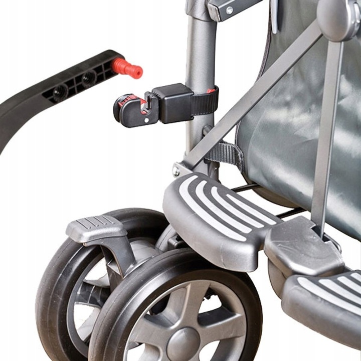 Підніжка для візка універсальна, Lascal BuggyBoard MAXI червоний — фото 10