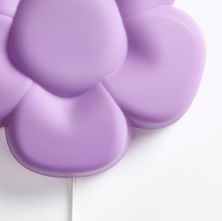 Лампа настінна IKEA інтегроване джерело LED рожевий — фото 4