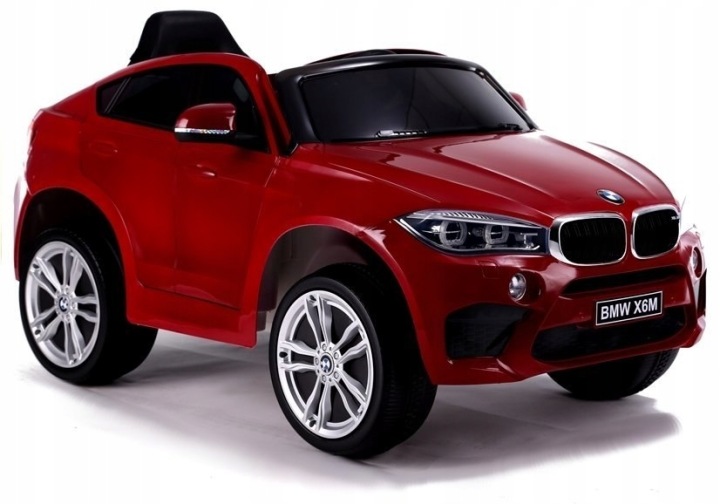 Lean Cars Авто на акумуляторі Нове BMW X6 SUV Вогні LED MP3 Червоні
