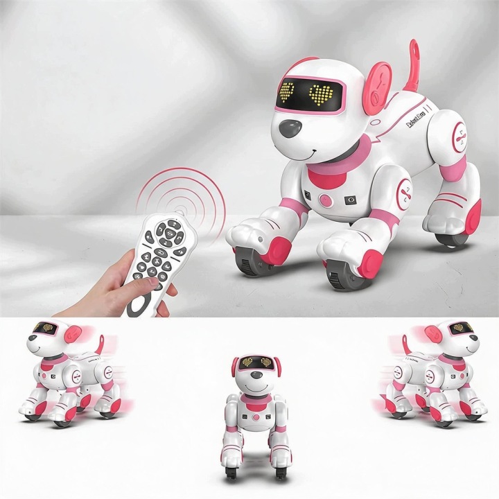 INTELIGENTNY PIESEK ROBOT стежувальний пульт сенсорний 17 режимів гри STEM — фото 3