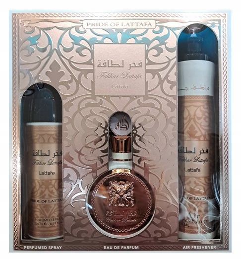 lattafa fakhar lattafa women woda perfumowana 100 ml   zestaw  