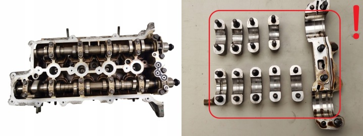 head. of the engine Hyundai KIA Z23BB16 1.6 GDI G4FJ