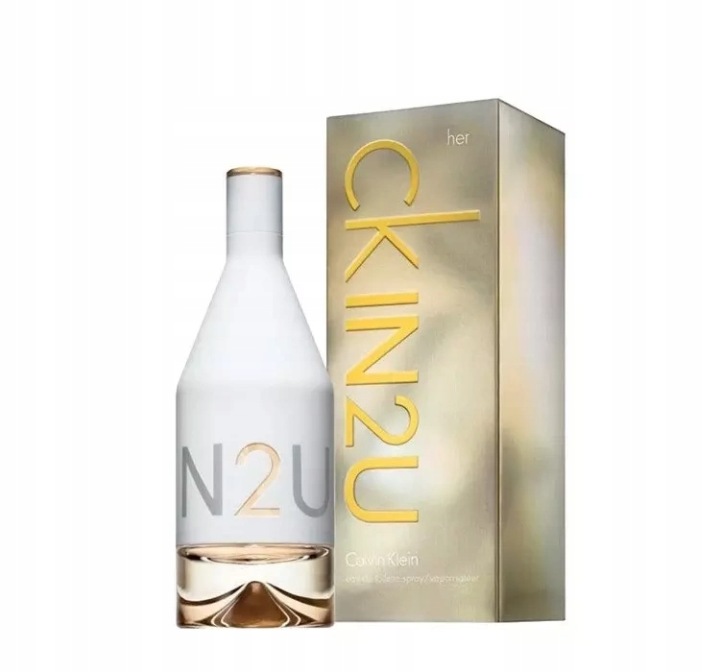 calvin klein ck in2u for her woda toaletowa 100 ml    uszkodzony 