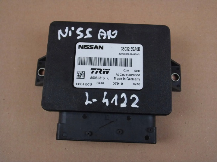 NISSAN LEAF II 2020 COMPUTER MODUL BEDIENTEIL PDC 360325SA0B