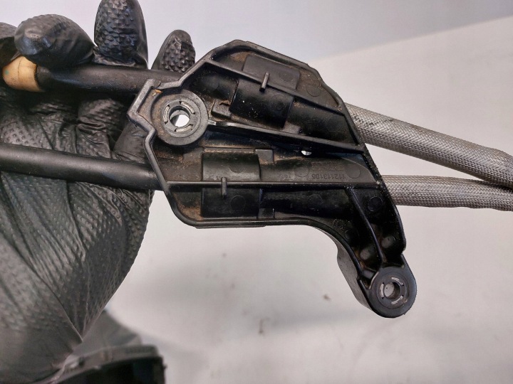 Venstre hånd knop link gear skift Peugeot 308 T9 1.6 THP 6 gear 8