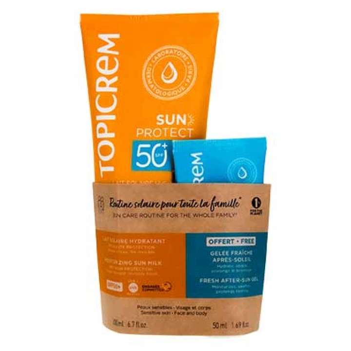Набір Захисту від Сонця Topicrem SUN PROTECT Spf 50 Spf 50+ 2 Частини