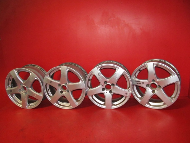 RENAULT SCENIC 2 II MEGANE II discs aluminium 16'' 6.5J ET38 4x100 KOMPLET