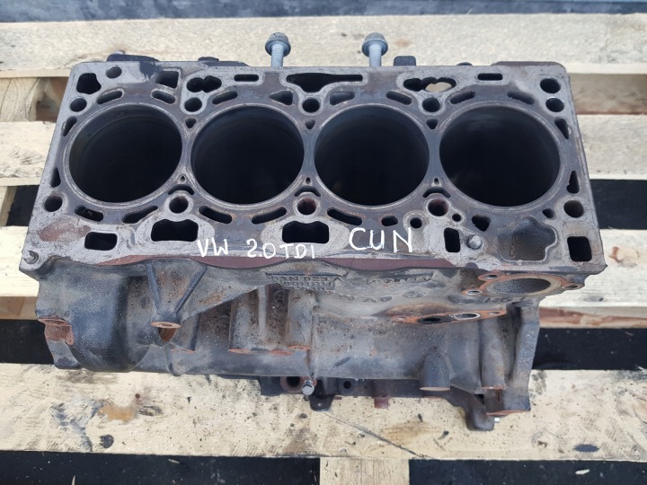 VW AUDI SKODA SEAT 2.0TDI 2.0 TDI 16V GTD 184KM CUN CUNA BLOK Motore