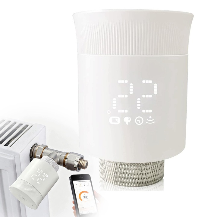 Termostat Radiátorový Termostatická Kartuše Ventil Smart Wifi