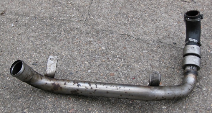 FORD MONDEO MK4 KOMBI 08R pipe hose of the intercooler