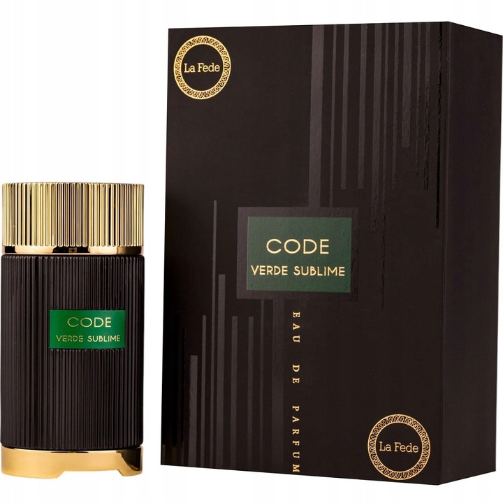 la fede code verde sublime woda perfumowana 100 ml     