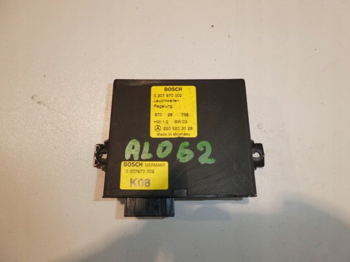 module control unit of the lights MERCEDES S-KLASA W220 2208203026