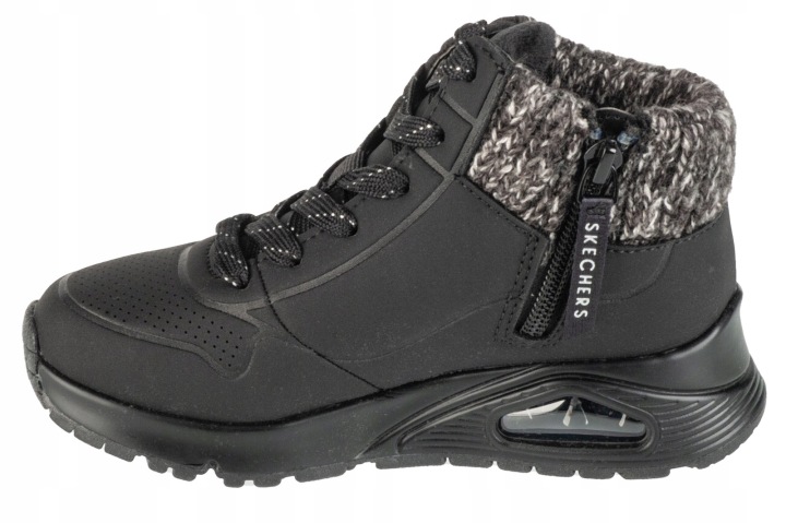 SKECHERS UNO GEN1 - DARLING DAZE [34] Взуття зимове дівчаче Чорний — фото 3