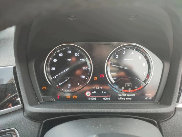 compte tours compteur vitesse tableau bord BMW X1 F48 (2015-2019) 2.0 192KM 8713081 UK conduite à droite
