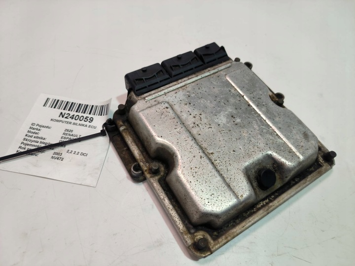 Computer DES MOTORS ECU 0281011325 RENAULT ESPACE IV