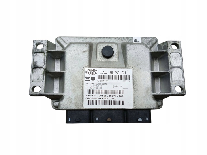 Computer Bedienteil DES MOTORS PEUGEOT 307 (2001-2005) 1.4 16V 88KM 9654722780