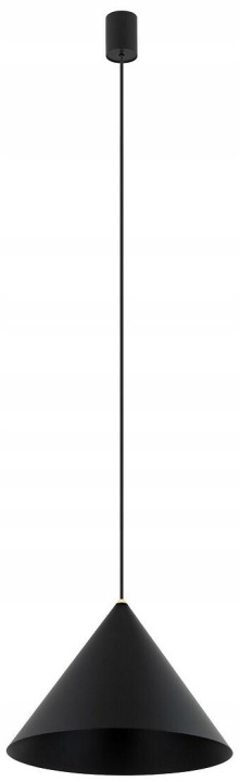 Závěsná lampa Zenith M Černá 1xGU10 ES111 35 cm Stropní Svítidlo Pokoj Dům