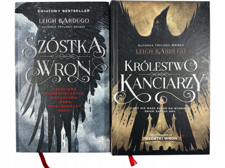 Zdjęcie egzemplarza: Szóstka Wron + Królestwo Kanciarzy / Leigh Bardugo zestaw