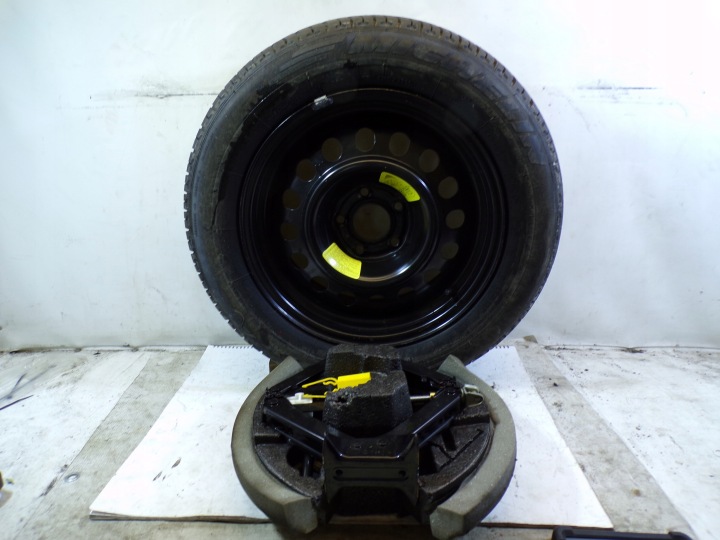 boot floor well mandatory vehicle equipment wheel spare 225/55/16 5x108 PEUGEOT 607