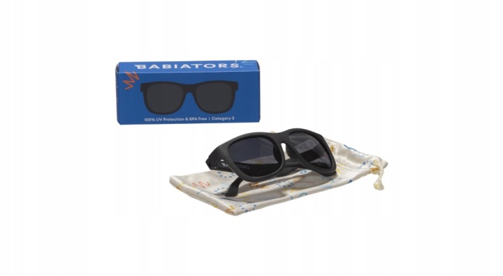 Babiators Navigator O-NAV001-S Димчастий Лінза Розмір 0-2 Насичений чорний — фото 2