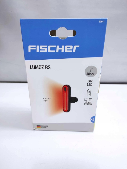 Ліхтар задній велосипедний Fischer 50 LED Сплав IPX4 — фото 3