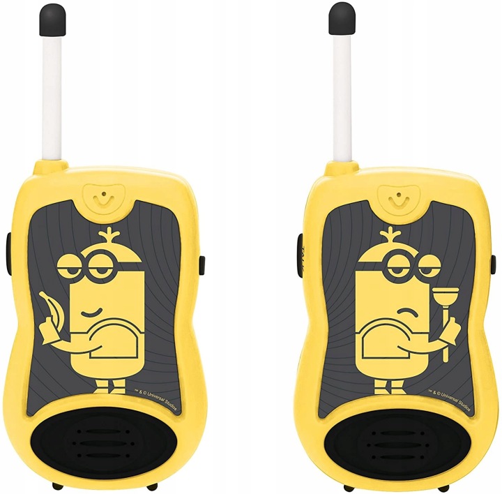 Lexibook Міньйони Рації Walkie Talkie дальність до 100 м 3+ TW12DES