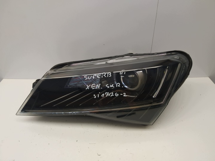15r-- Skoda SuperB III reflektor light front left Xenon positioning 3V1941015A