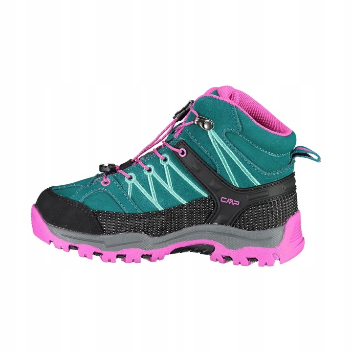 Взуття для дівчаток CMP Kids Rigel Mid WP - lake/рожевий fluo 28 — фото 2
