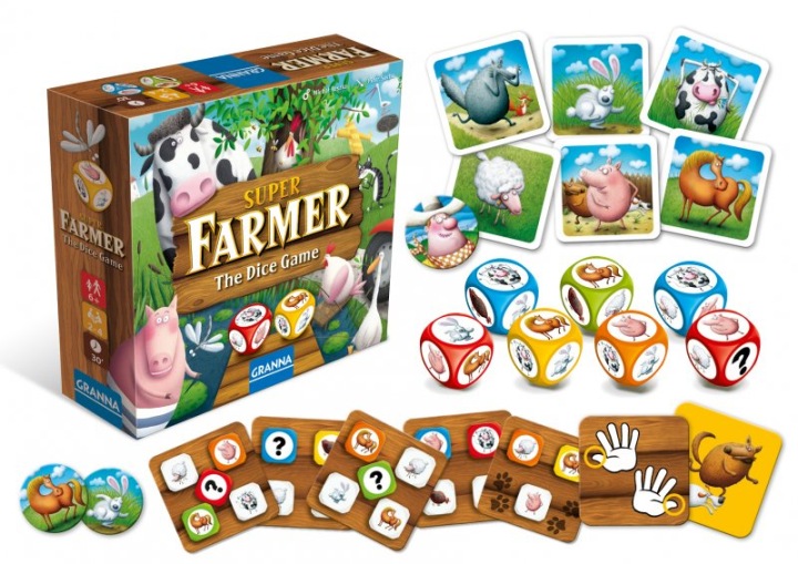 Настільна гра Superfarmer The кубики game Granna — фото 2