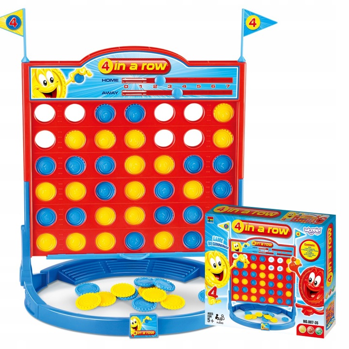 GRA ZRĘCZNOŚCIOWA 4 W RZĘDZIE LINII LOGICZNA STRATEGICZNA EDU 5+ WOOPIE Nazwa 4 W RZĘDZIE