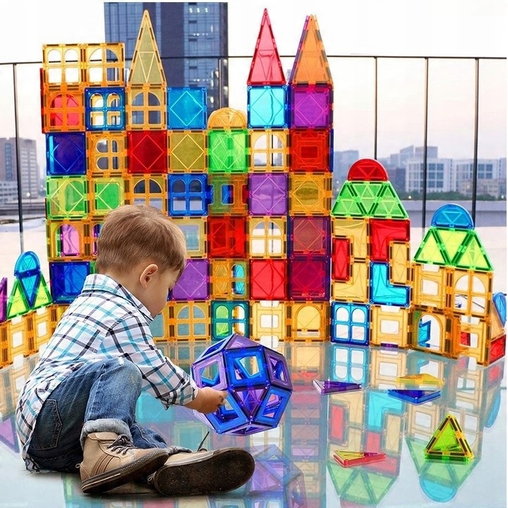 MAGNETIC BLOCKS 3D MAGNETIC 73el SET OF EDUCATIONAL BLOCKS FOR CHILDREN Manufacturer code 0259
