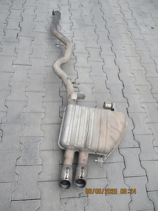 Marmitta sistema scarico completo auto usato JAGUAR F PACE 2,0D 82Z96175