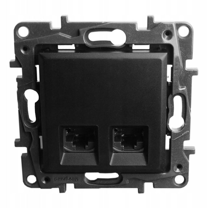 Dvojitá počítačová zásuvka RJ45 6 Ftp Niloe Step