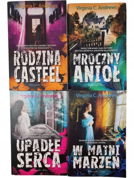 Zdjęcie egzemplarza: Rodzina Casteel / zestaw 4 książek / Virginia C. Andrews