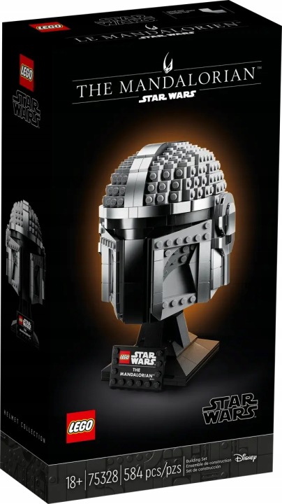 LEGO STAR WARS 75328 шолом мандалорця — фото 3