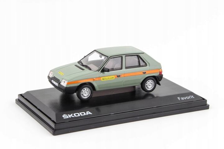 Skoda Favorit 136 л (1988) SPT Telecom ABREX 1:43 — фото 3