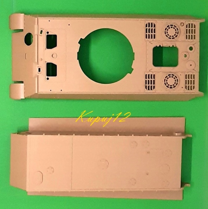 Модель німецького танк King Tiger, Тигр Королівський +клей, фарби.... — фото 4