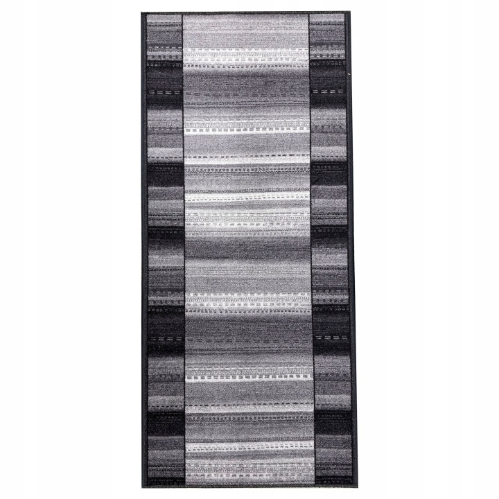 Koberec Na Chodník Imperia Grey 80X130 CM Protiskluzový, Odolný Polyamid