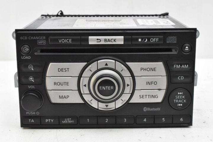 RADIO wechsler PLYT CD MP3 NAVI BLUETOOTH 28185JG400 NISSAN QASHQAI und J10