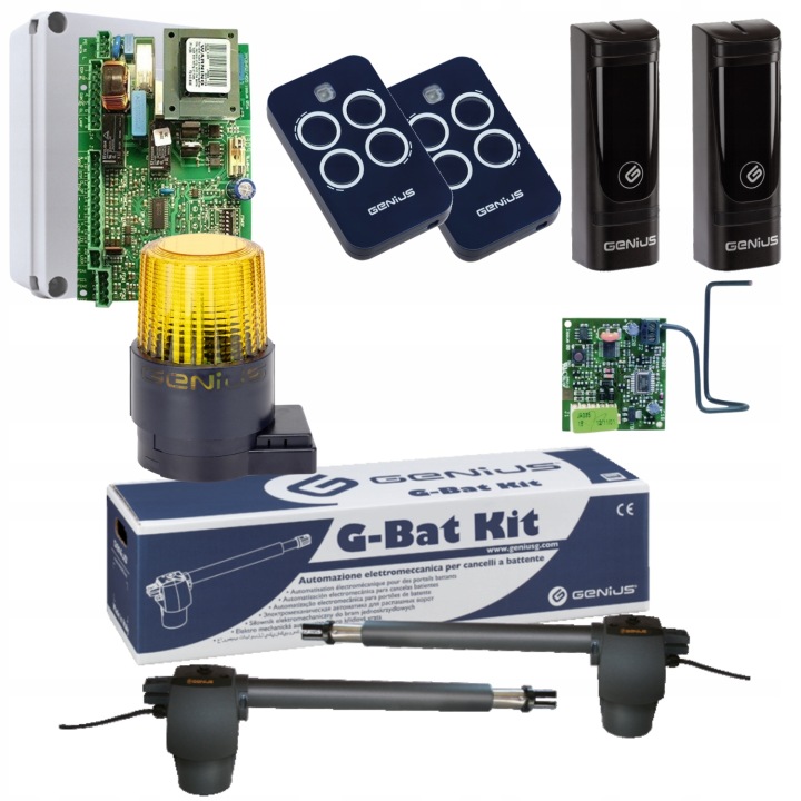 Genius G-BAT400 Lampa Guard 230V Pilot Echo 2ks Pohon dvoukřídlé brány