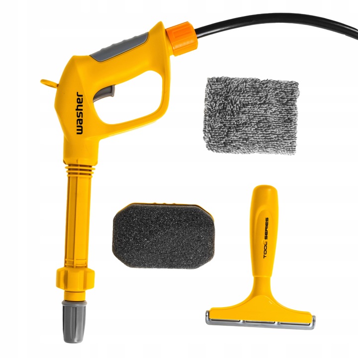 MOBILE CAR WASH FOR CHILDREN WATER PRESSURE WASHER + ACCESSORIES Brand click4TOYS