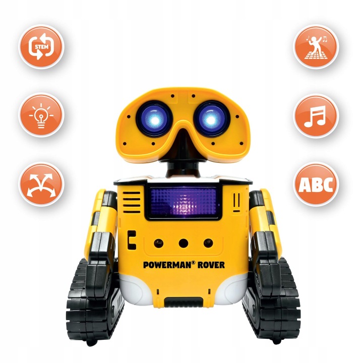 Lexibook Powerman Rover Багатофункціональний робот з пультом для дітей 5+ — фото 4