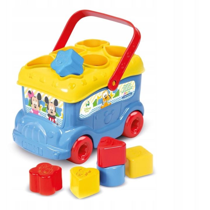 Іграшковий Автобус Baby Miki Mickey Disney Іграшка Для Дитини Clementoni — фото 7