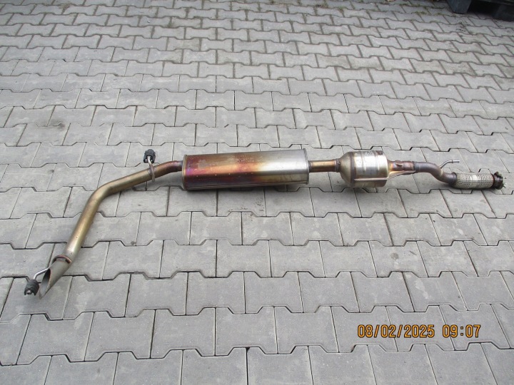 Ligne complete échappement voiture occasion DACIA JOGGER 1,0i 24R 208024992R 201002373R