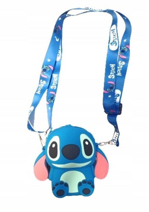 Сумочка силіконова Stich Ремінець Регульований