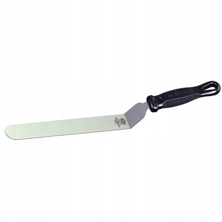 Špachtle cukrářská ohnutá de Buyer Fk Officium 15 cm ocel