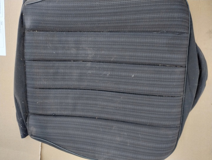 mercedes w124 material siedzisko üllés eleje czarne