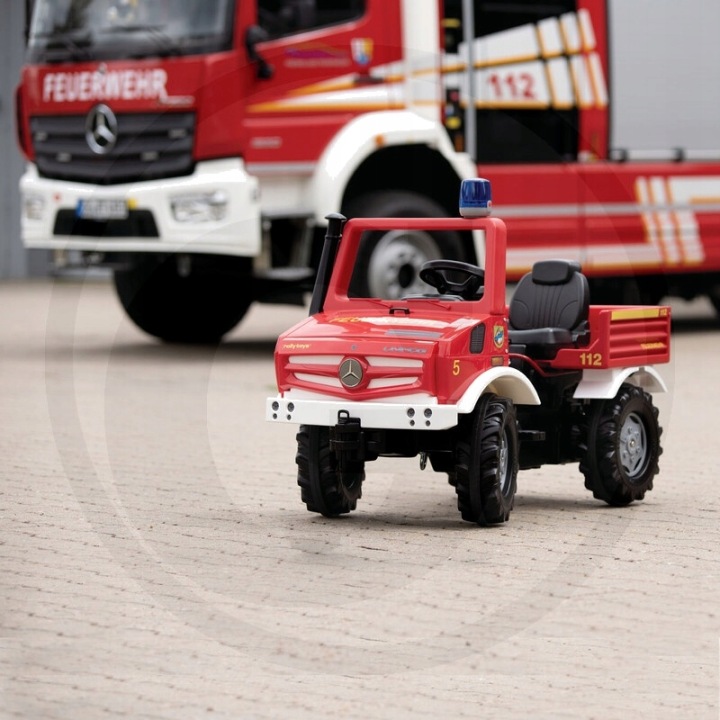 Червона Пожежна машина Rolly Unimog на Педалі для Дітей 3-8 років — фото 8