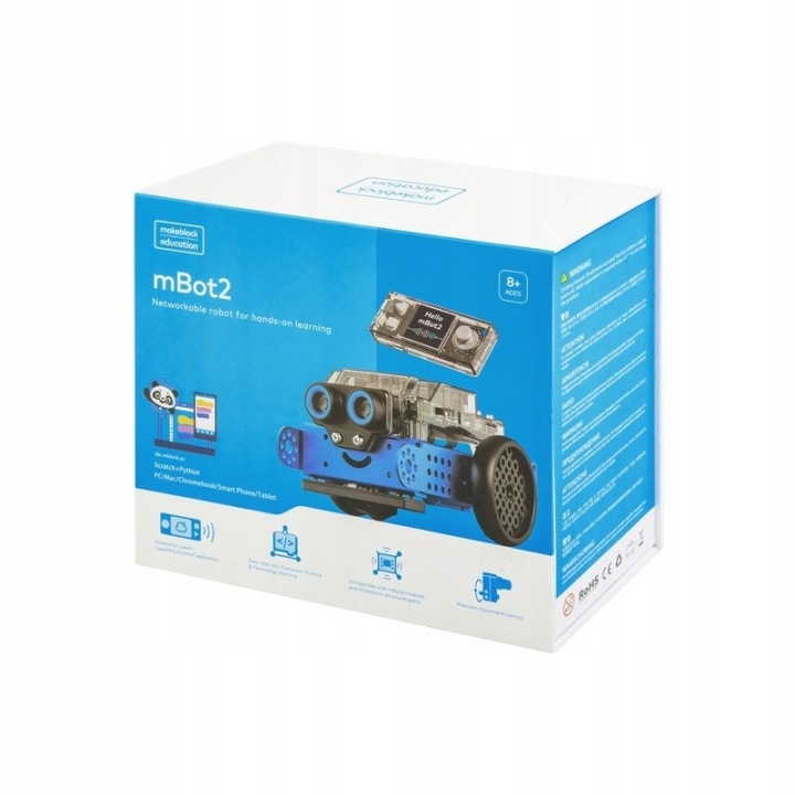 Makeblock mBot 2 програмований робот для дітей AI WiFi 8+ набір — фото 4